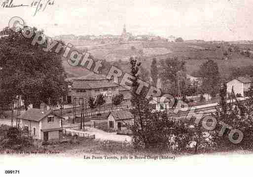 Ville de LEGNY, carte postale ancienne