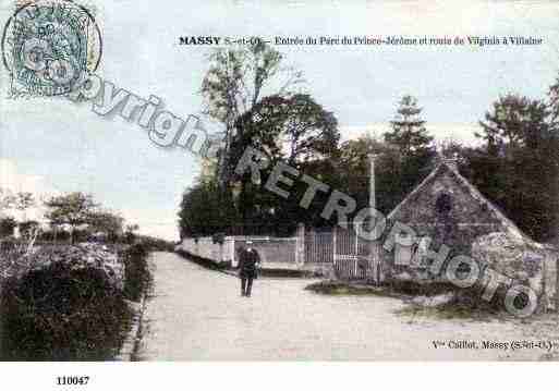 Ville de MASSY, carte postale ancienne