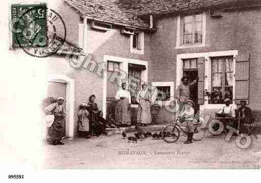 Ville de MIDREVAUX, carte postale ancienne Ville de MIDREVAUX, carte postale ancienne
