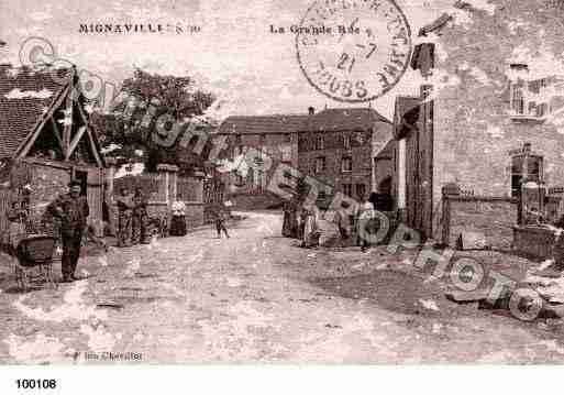 Ville de MIGNAVILLERS, carte postale ancienne