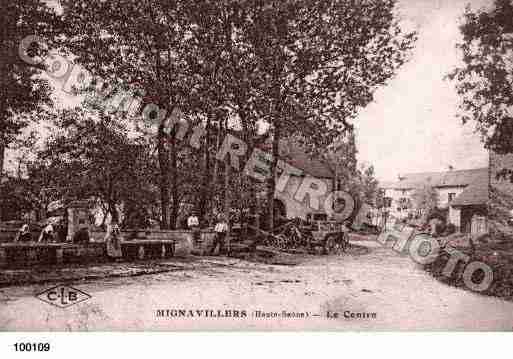 Ville de MIGNAVILLERS, carte postale ancienne