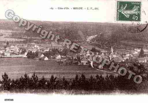 Ville de MOLOYSIGNON, carte postale ancienne
