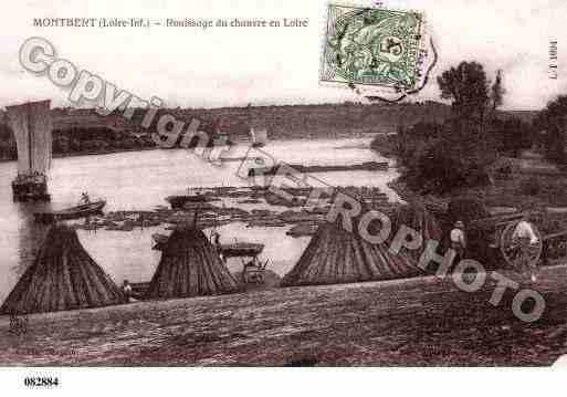 Ville de MONTBERT, carte postale ancienne