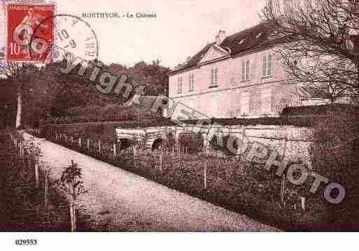 Ville de MONTHYON, carte postale ancienne