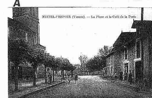 Ville de NIEUILL'ESPOIR, carte postale ancienne