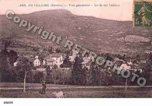 Ville de NOVALAISE, carte postale ancienne