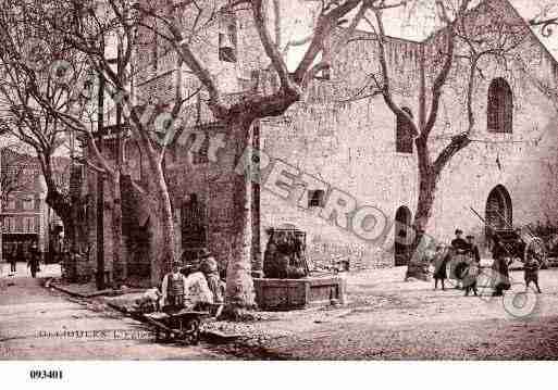 Ville de OLLIOULES, carte postale ancienne Ville de OLLIOULES, carte postale ancienne