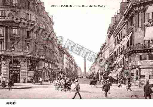 Ville de PARIS2, carte postale ancienne