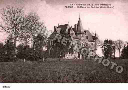 Ville de PLESSE, carte postale ancienne