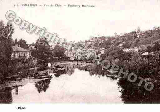 Ville de POITIERS, carte postale ancienne