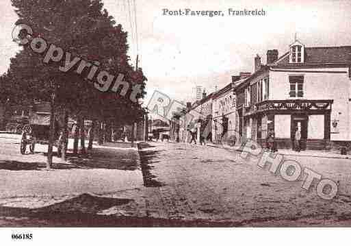 Ville de PONTFAVERGERMORONVILLIERS, carte postale ancienne