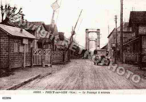 Ville de PRECYSUROISE, carte postale ancienne