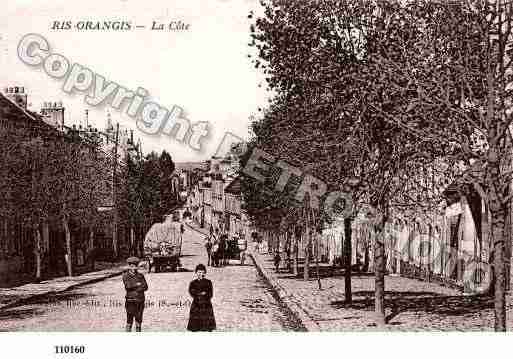 Ville de RISORANGIS, carte postale ancienne