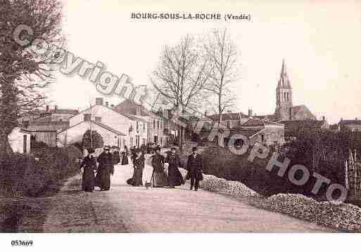 Ville de ROCHESURYON(LA), carte postale ancienne