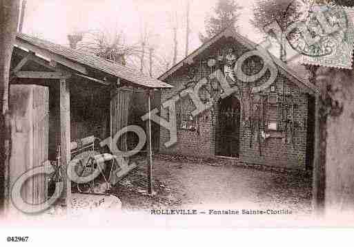 Ville de ROLLEVILLE, carte postale ancienne