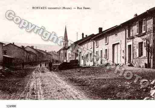 Ville de RONVAUX, carte postale ancienne