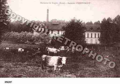 Ville de RUGLES, carte postale ancienne