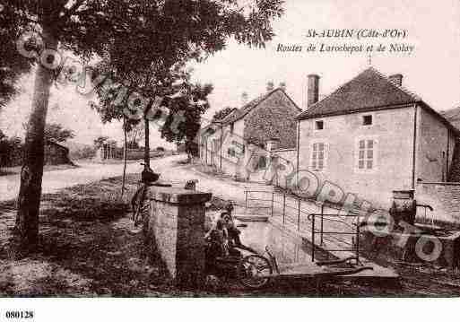 Ville de SAINTAUBINGAMAY, carte postale ancienne