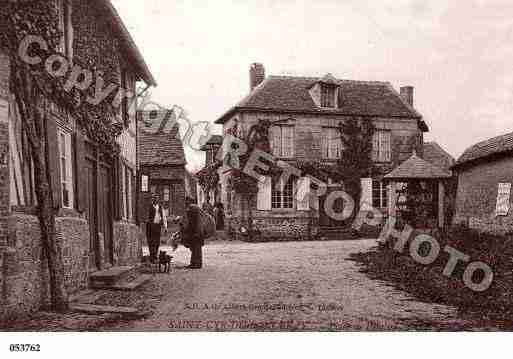 Ville de SAINTCYRDURONCERAY, carte postale ancienne