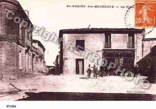 Ville de SAINTGENIESDESMOURGUES, carte postale ancienne