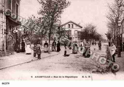 Ville de SAINTMAURDESFOSSES, carte postale ancienne