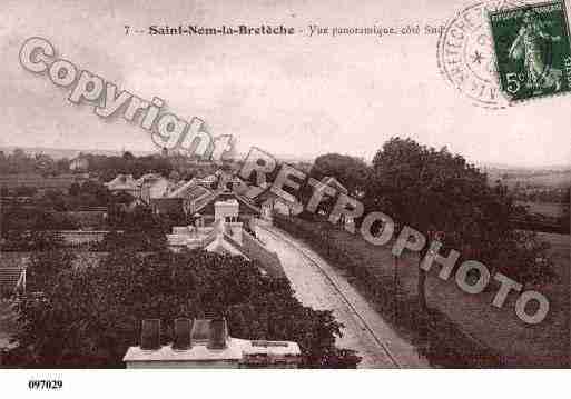 Ville de SAINTNOMLABRETECHE, carte postale ancienne