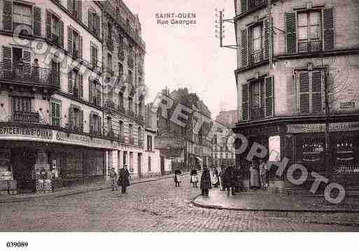 Ville de SAINTOUEN, carte postale ancienne