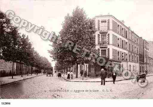 Ville de SAINTOUEN, carte postale ancienne