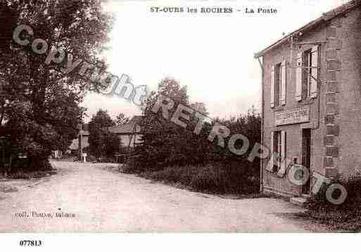 Ville de SAINTOURS, carte postale ancienne
