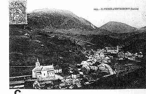 Ville de SAINTPIERRED'ENTREMONT, carte postale ancienne