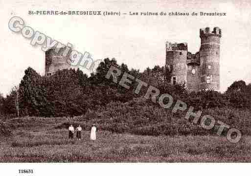 Ville de SAINTPIERREDEBRESSIEUX, carte postale ancienne Ville de SAINTPIERREDEBRESSIEUX, carte postale ancienne