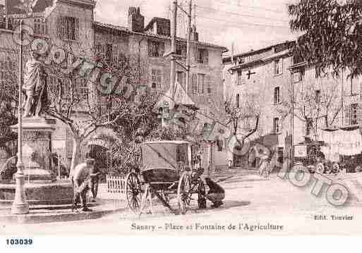 Ville de SANARY, carte postale ancienne