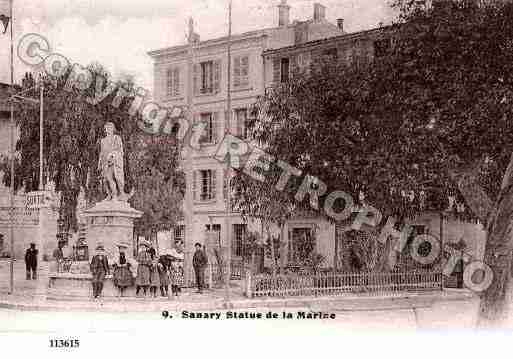 Ville de SANARY, carte postale ancienne