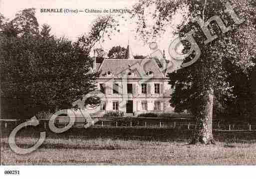 Ville de SEMALLE, carte postale ancienne