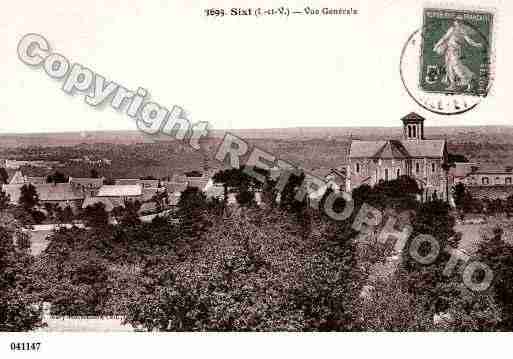 Ville de SIXTSURAFF, carte postale ancienne