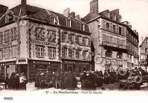 Ville de SOUTERRAINE(LA), carte postale ancienne