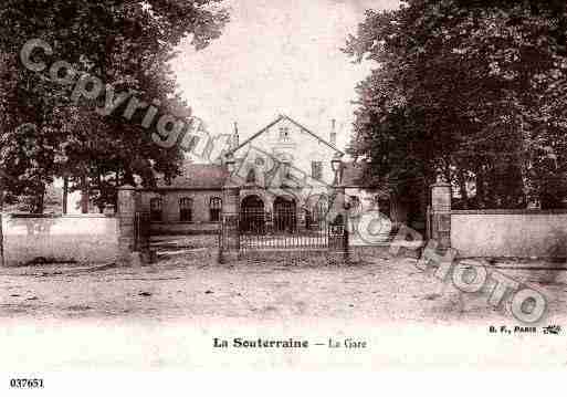 Ville de SOUTERRAINE(LA), carte postale ancienne