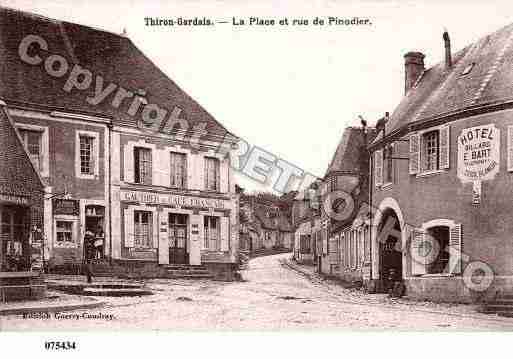 Ville de THIRONGARDAIS, carte postale ancienne