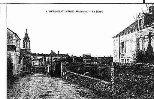 Ville de TORCEVIVIERSENCHARNIE, carte postale ancienne