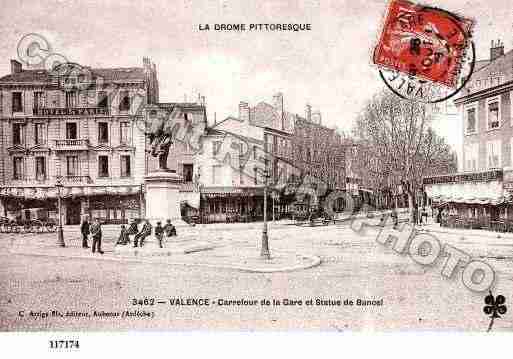 Ville de VALENCE, carte postale ancienne