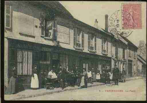 Ville de VARREDDES, carte postale ancienne