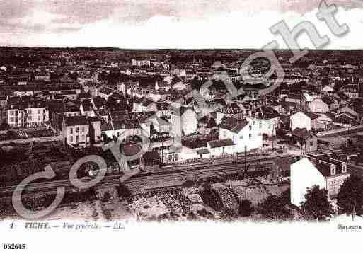 Ville de VICHY, carte postale ancienne