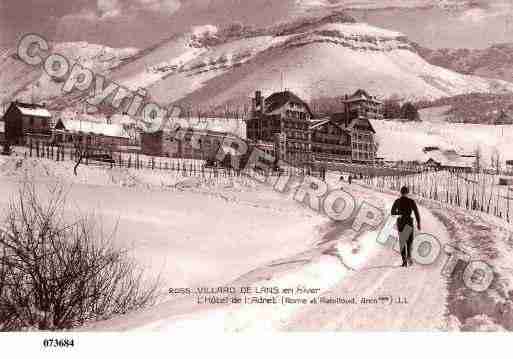 Ville de VILLARDDELANS, carte postale ancienne