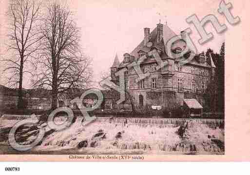 Ville de VILLESURSAULX, carte postale ancienne