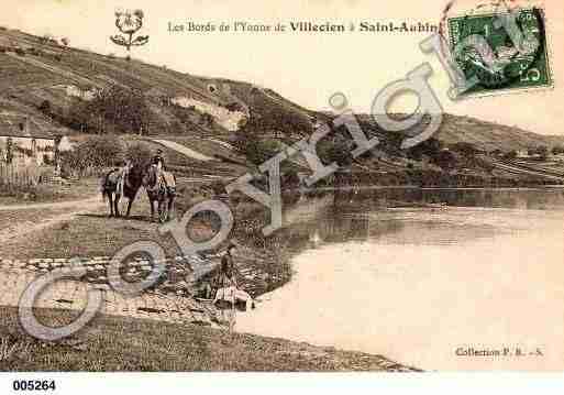 Ville de VILLECIEN, carte postale ancienne