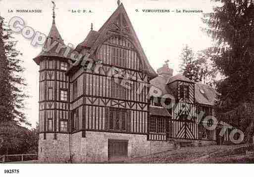 Ville de VIMOUTIERS, carte postale ancienne