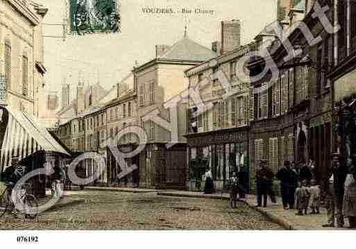 Ville de VOUZIERS, carte postale ancienne