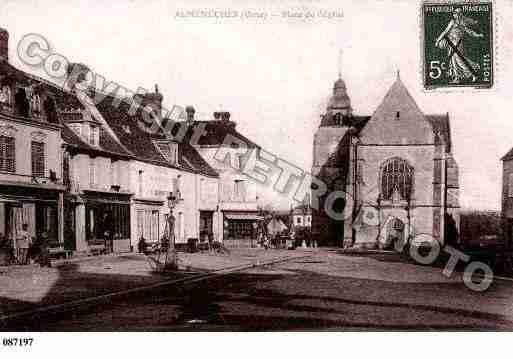 Ville de ALMENECHES, carte postale ancienne