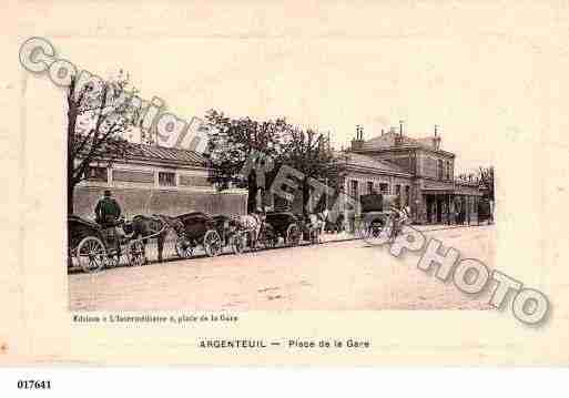 Ville de ARGENTEUIL, carte postale ancienne