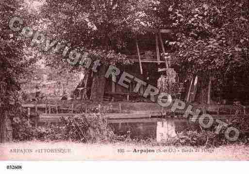 Ville de ARPAJON, carte postale ancienne